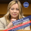 Marco Trombetta alla Conferenza Stampa di Giorgia Meloni