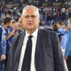 Lazio, Lotito: “Sarri non governava più lo spogliatoio. De Rossi? Era molto legato alla Roma”