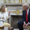 Dazi Trump, von der Leyen: “Pronte contromisure, ma sono sospese”. Meloni: “Italia farà sua parte”
