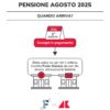 Pensioni di agosto 2025, l’importo è più alto con il rimborso del 730