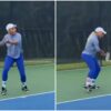 Serena Williams di nuovo in campo, che colpi in allenamento