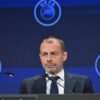 Ceferin: “Israele fuori da coppe? Giocatori non possono fermare guerra”. E su Milan-Como in Australia…