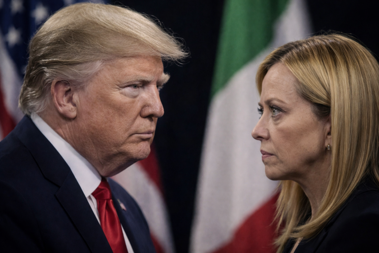 Meloni Trump